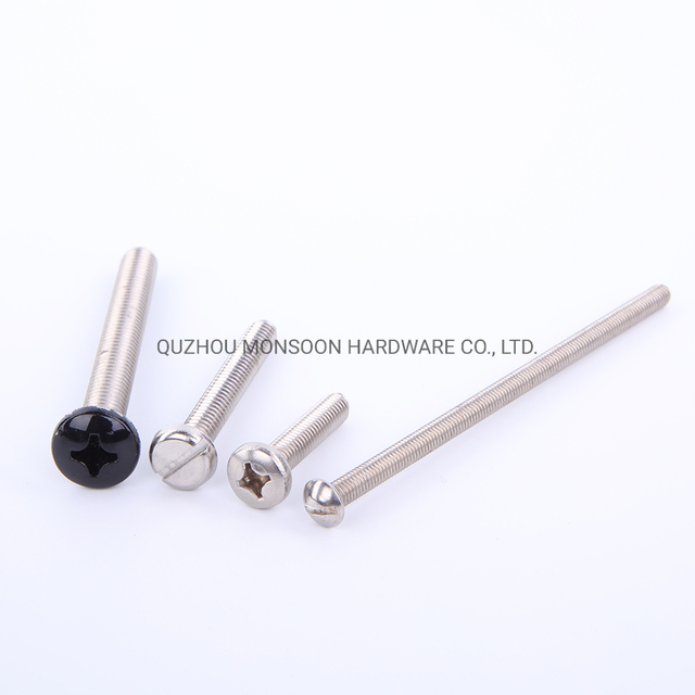 Stainlesss Steel Philips Slotted Head Machine Screws