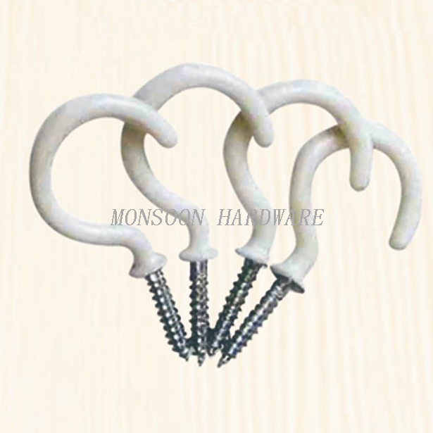 DIP Plastic Cup Hook Screws
