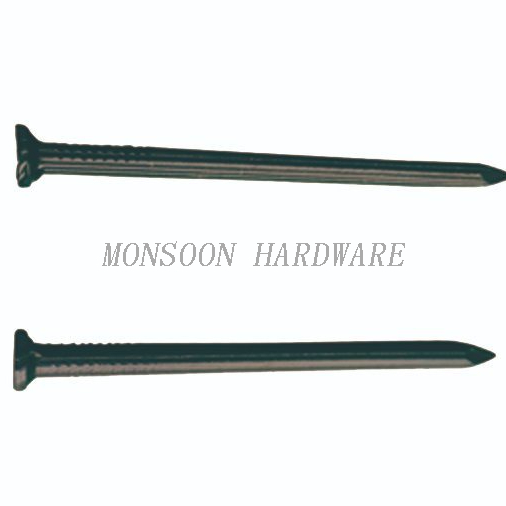 Black Finish steel Concrete Nails