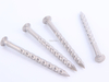 Stainless Steel Round Checkered Head Rolled Screw Nails