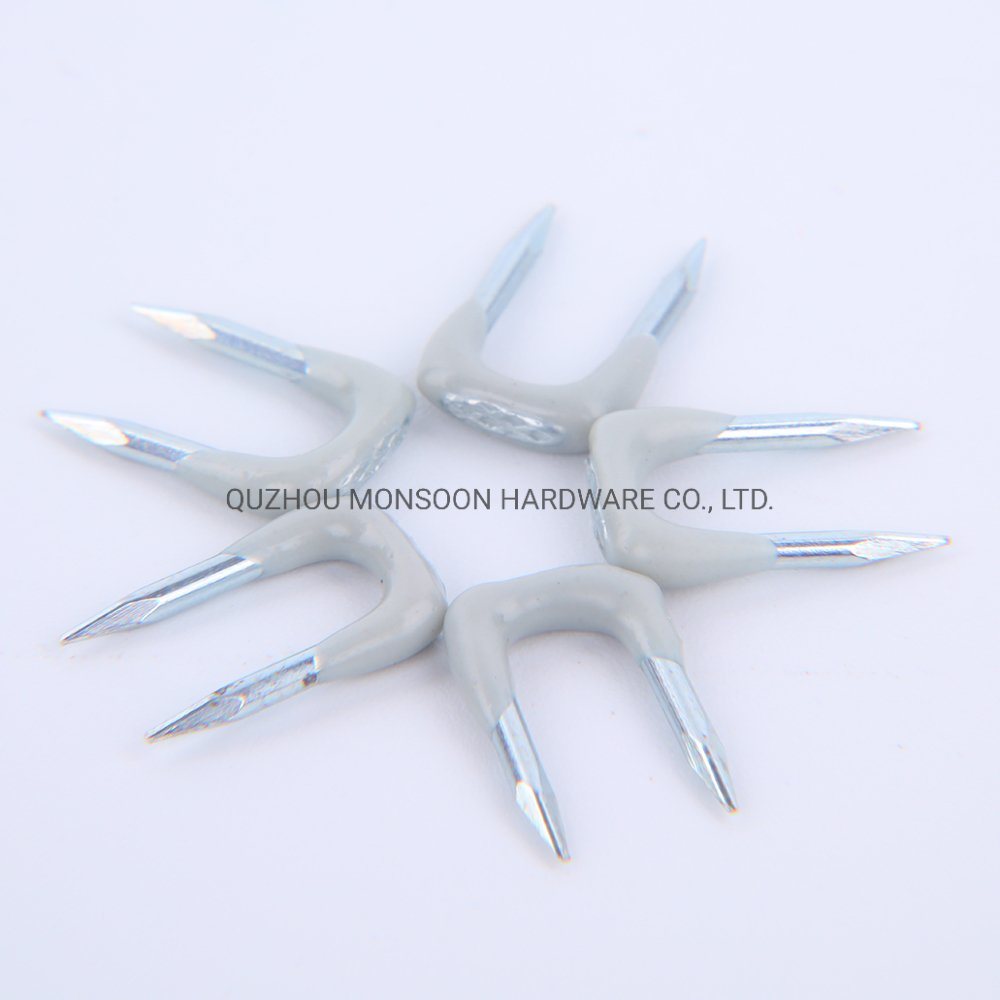 U Tpye DIP Plastic Staples Nails
