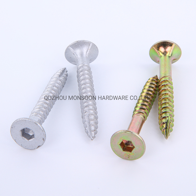 Hex Socket Head Self-Tapping Cut Point Screws