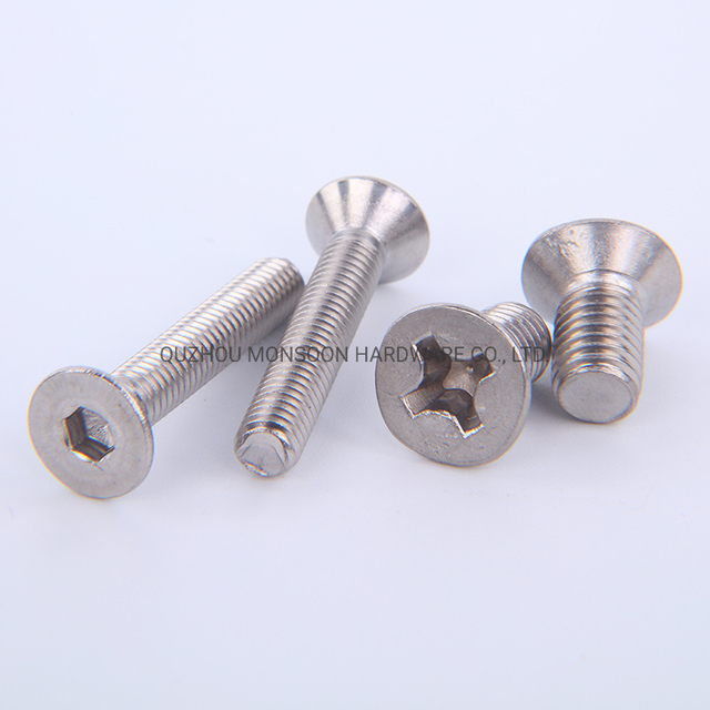 stainless Steel Flat Countersunk Head Machine Screw