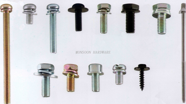 Hexagon Washer Phillips Pan Head Combined Sems Screws