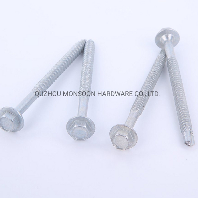 Hex Washer Head Self-Tapping Screws with Countersunk