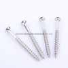 Stainless Steel Countersunk Square Head Chipboard Screws with Ribs