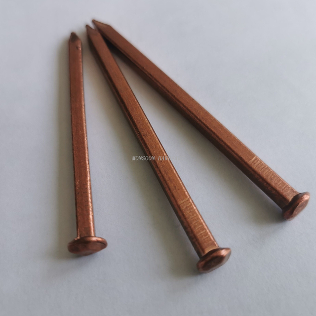 Copper nails with Square shank