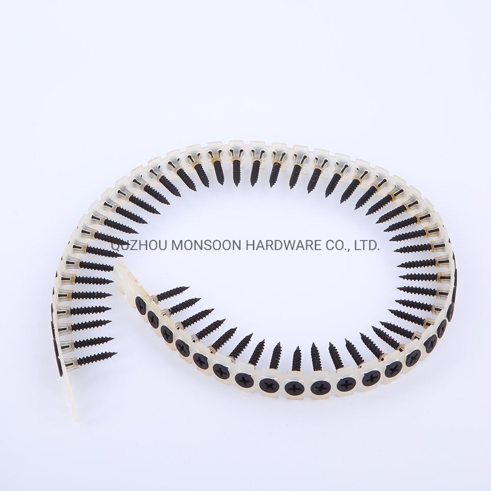 Countersunk Phillips Head Screws with Plastic Link