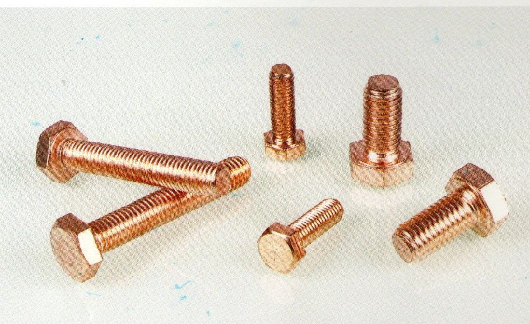 Brass Hexagon Head Bolt Screw