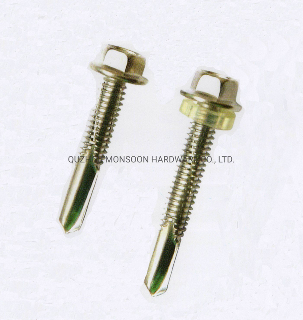 Nssc 550 Stainless Steel Hexagonal /Countersunk Head Self Drilling Screws