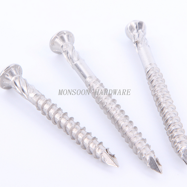 Stainless Steel Torx Head Decking Screws with Serration