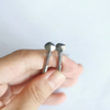 Stainless Steel Rose Head Ring Shank Nail