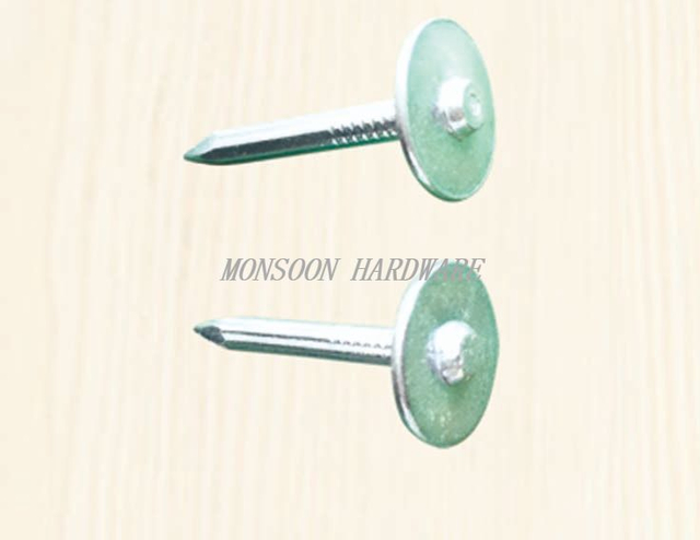 Vertical Thread Washer Nails