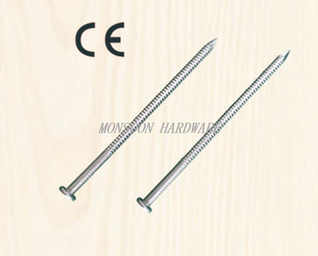 Stainless Steel Checkered Head Ring Nails