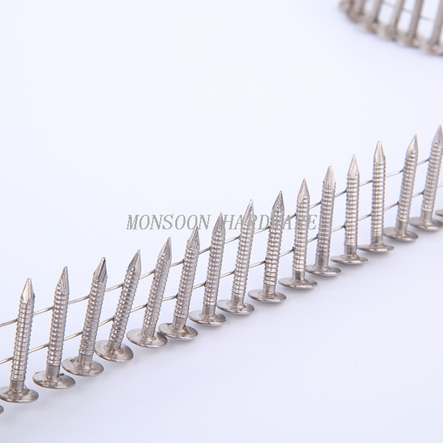 Stainless Steel Coiling Roofing Nails