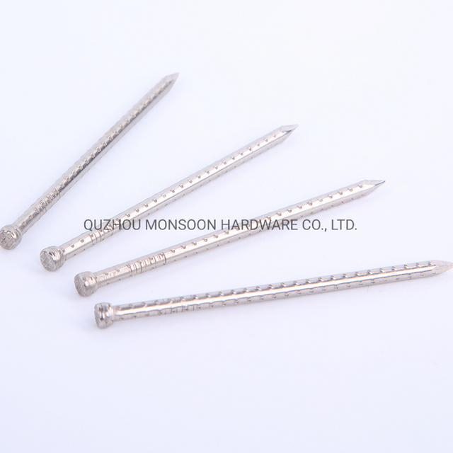 Barbed Shank Lost Head Finishing Nails