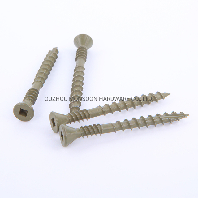 Ruspet Square Recess Head Cut Point Chipboard Screws