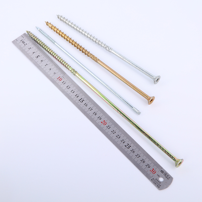 Carbon Steel Countersunk Head Chipboard Deck Screws with Serration Middle