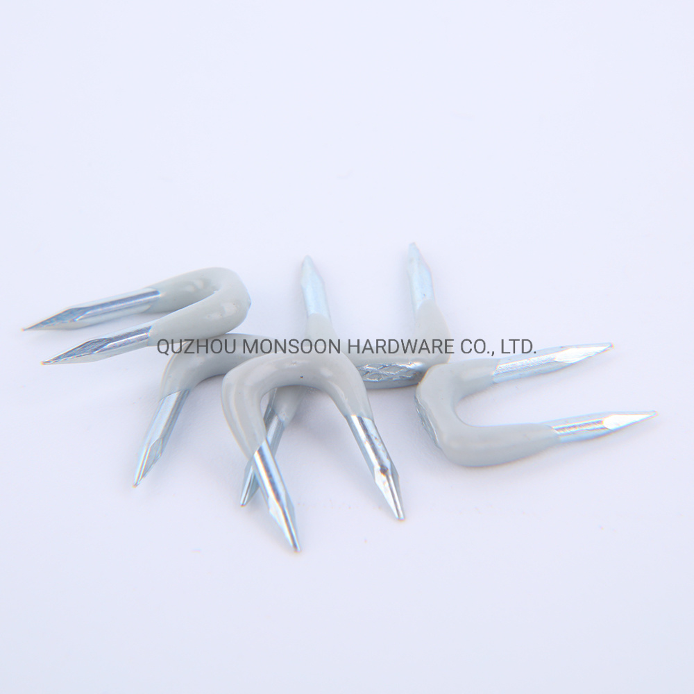 U Tpye DIP Plastic Staples Nails