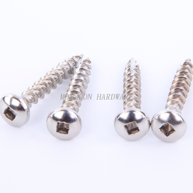 Stainless Steel Square Recess Self-Tapping Screws