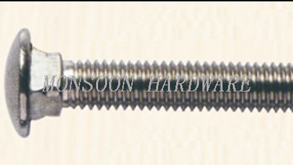 Stainless Steel Carriage Bolt with Mushroom Head&Square Neck