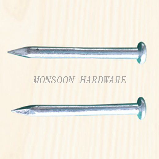 Smooth Shank Steel Concrete Nails