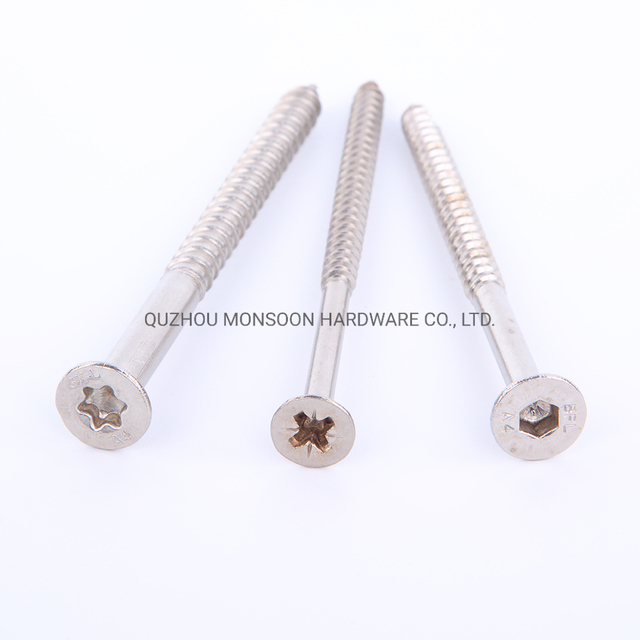 Stainless Steel Countersunk Trox Head Self-Tapping Screws