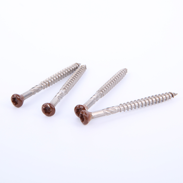 Painted Stainless Steel Decking Screws