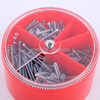 Plastic Box Filled with Flat Countersunk Head Screw Pozi Slotted Screws