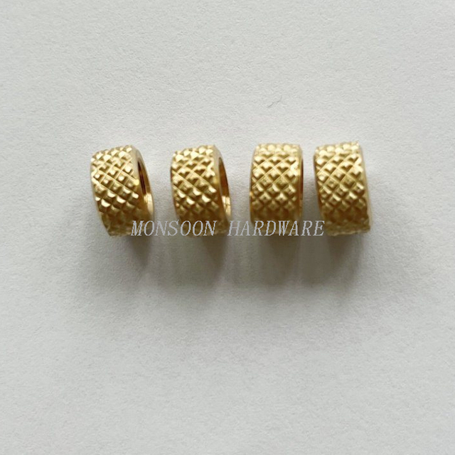 Brass C3604 M6X5.0 Cleaning Treatment Threaded Insert Nut