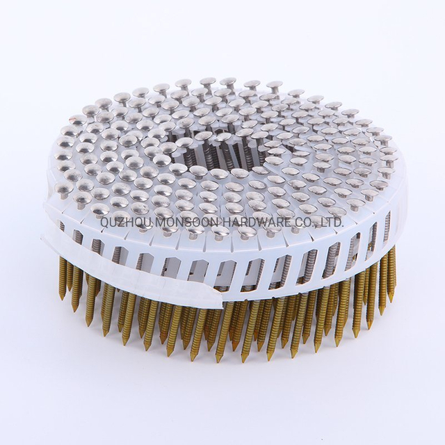 Plastic Collated Electroplating Nails