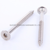 Stainless Steel Countersunk Head Socket Recess Screw with Ribs
