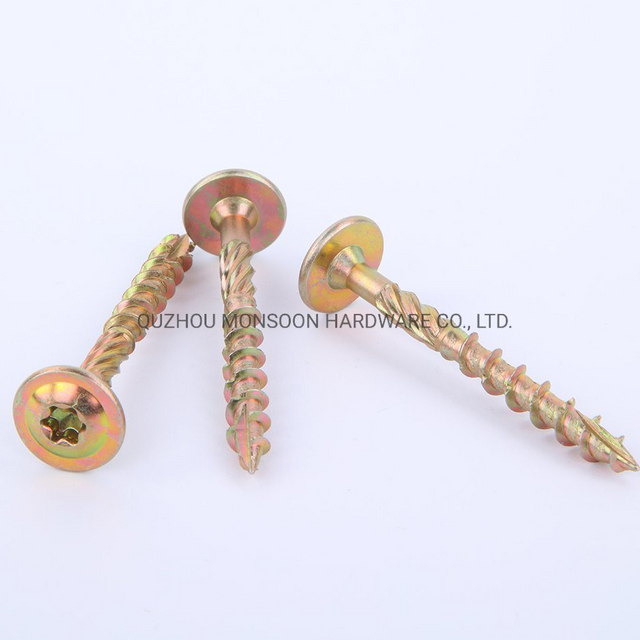 Countersunk Torx Head Self-Tapping Screws with Reverse Serration