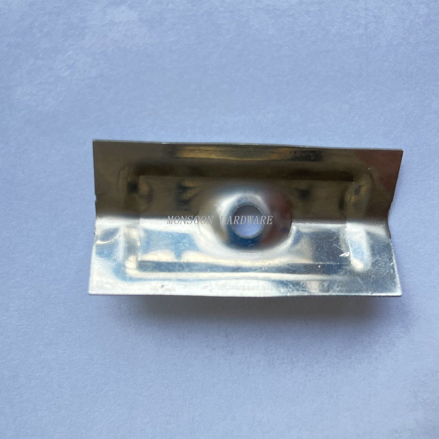 Stainless Steel Angled Clamp and Flat Clamp