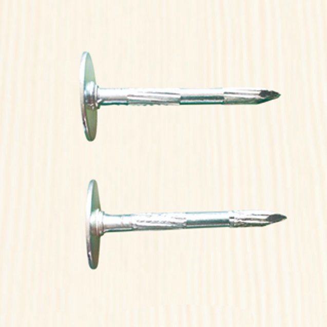 Washer Head Fluted Shank Concrete Nails