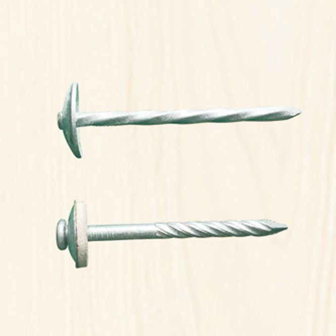 Umbrella Head Hot Dipping Roofing Nails with Rubber Washer