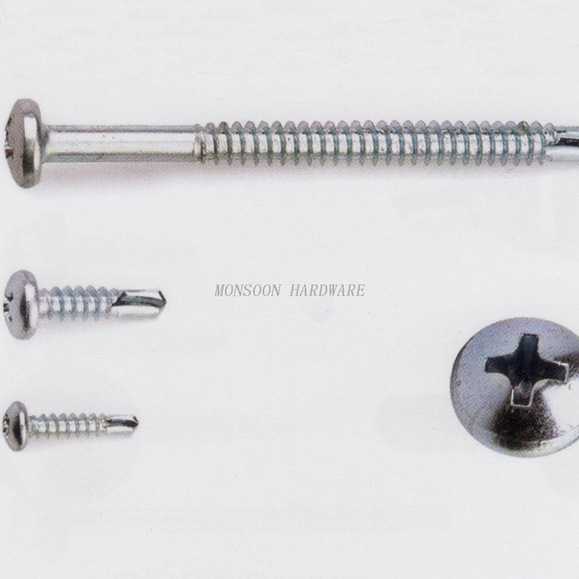 DIN7504N Stainless Steel Pan Head Self Drilling Screws