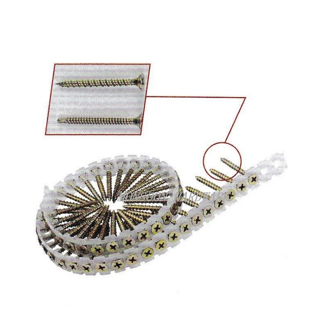 Chipboard Screws with Plastic Link