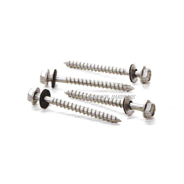 Hex Flange Washer Head Self-Tapping Screws for Solar Industry 