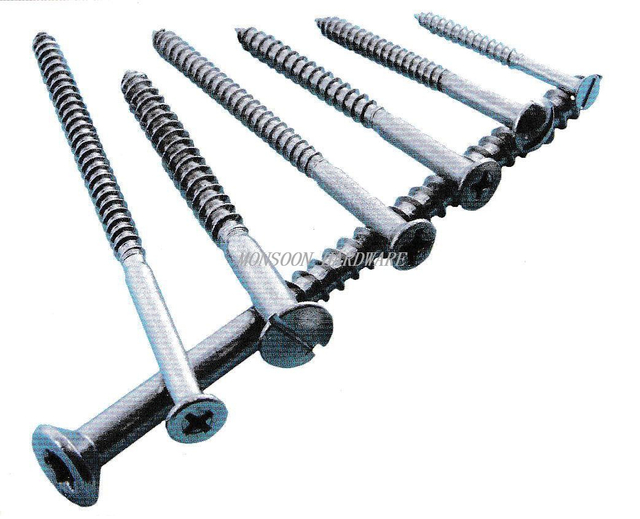 Stainless Steel Countersunk Head Wood Screws