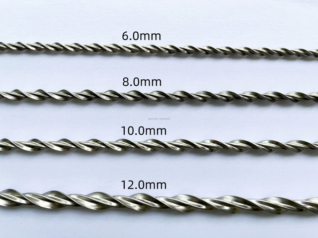 Stainless Steel Helical Bars