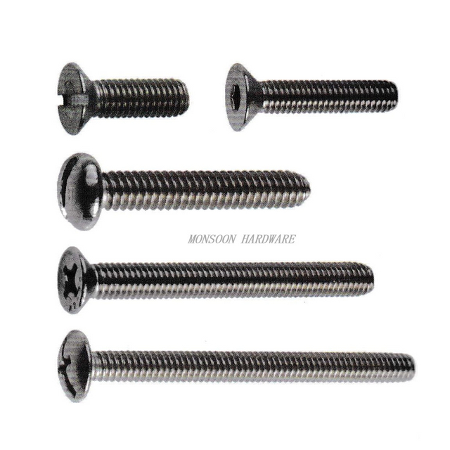 Stainless Steel Machine Screws