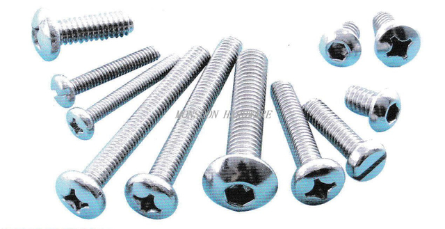 Stainless Steel Pan Head Phillips Machine Screws